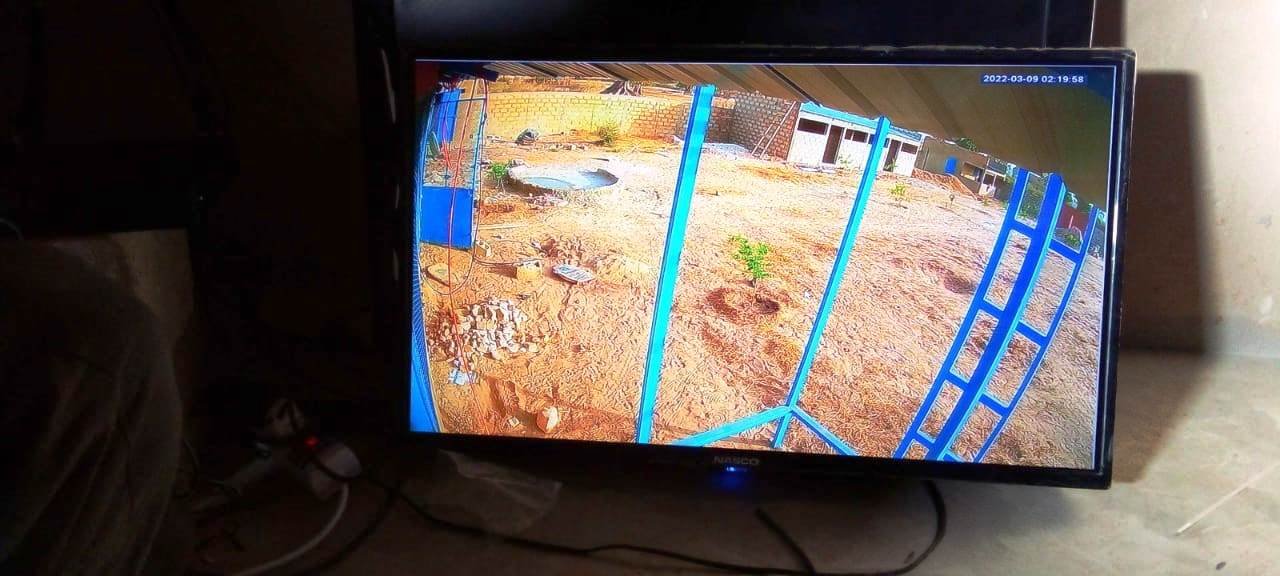 Installation de vidéosurveillance au Sénégal dans un poulailler au niveau de la région de Mbour